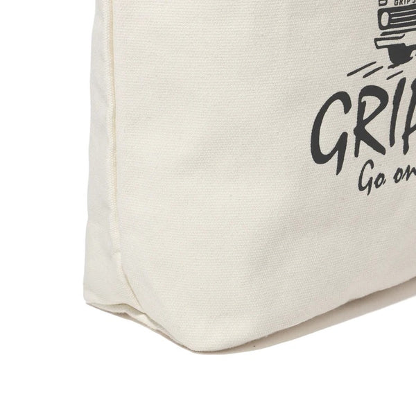 GRIP SWANY ( グリップスワニー ) 【 GSUB-166 】 BEAR TOTE BAG (S) バッグ | トートバッグ | 通勤 | 通学 | キャンプ | レジャー | BBQ | お出かけ | キャンバストートバッグ | サブバッグ | コットン | かばん | ぐりっぷすわにー