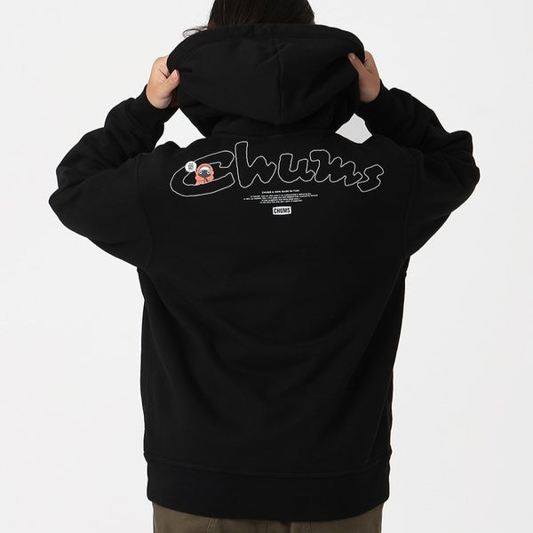 CHUMS ( チャムス ) フラッフィーブービージップパーカー パーカー フーディー メンズ レディース ユニセックス オーバーサイズ 男女兼用 カジュアル 秋冬 ビッグシルエット ブービー 普段使い おしゃれ 綿100％ CH00-1581