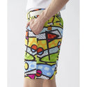 LOUDMOUTH ( ラウドマウス ) メンズ ECOベントメッシュ 柄ショートパンツ | ハーフパンツ | パンツ | ゴルフ | ウェア | ゴルフウェア | 派手 | 吸汗速乾 | UV | 接触冷感 | 遮熱 | ストレッチ | 765303