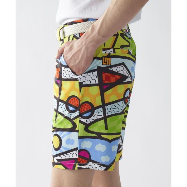 LOUDMOUTH ( ラウドマウス ) メンズ ECOベントメッシュ 柄ショートパンツ | ハーフパンツ | パンツ | ゴルフ | ウェア | ゴルフウェア | 派手 | 吸汗速乾 | UV | 接触冷感 | 遮熱 | ストレッチ | 765303