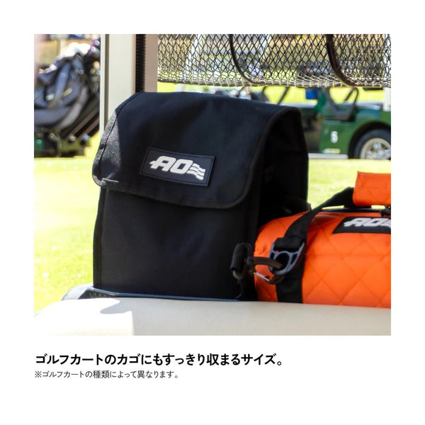 AO Coolers ( エーオークーラーズ ) フラップリッド ランチクーラー | クーラー | クーラーバッグ | 保冷バッグ | アウトドア | レジャー | キャンプ | ゴルフ | シンプル | ブラック | 黒色 | ソフトクーラー | AO6FLBK
