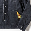 GRIP SWANY ( グリップスワニー ) 【 GSMJ-059 】 SHERPA TRUCKER JACKET | ジャケット | アウター | 冬 | 防寒 | シンプル | 暖かい | オシャレ | コットン | コーデュロイ | ユニセックス | メンズ | レディース | ボア | ウェア | ぐりっぷすわにー