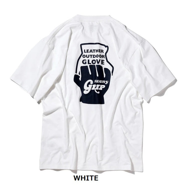 GRIP SWANY ( グリップスワニー ) 【 GSMCT0010 】 GLOVE LOGO TEE | シャツ | 半袖シャツ | 半袖Tシャツ | Tシャツ | 夏服 | バックプリント | プリント | シンプル | ロゴ | ぐりっぷすわにー | トップス | アパレル