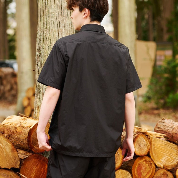 COBMASTER ( コブマスター ) リップナイロン / メッシュ半袖シャツ | MENS | メンズ | シャツ | 半袖 | 軽量 | 快適 | アウトドア | オシャレ | お出かけ | ウェア | 春夏 | フェス | キャンプ | レジャー | カジュアル | 450203 | こぶますたー