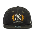 '47 ( フォーティーセブン ) '47 キャプテン RL ニューヨーク・ヤンキース SOUVENIR ブラック | 帽子 | キャップ | オシャレ | サイズ調整 | お出かけ | 14920584 | フラットバイザー | コットン | ユニセックス | ふぉーてぃーせぶん