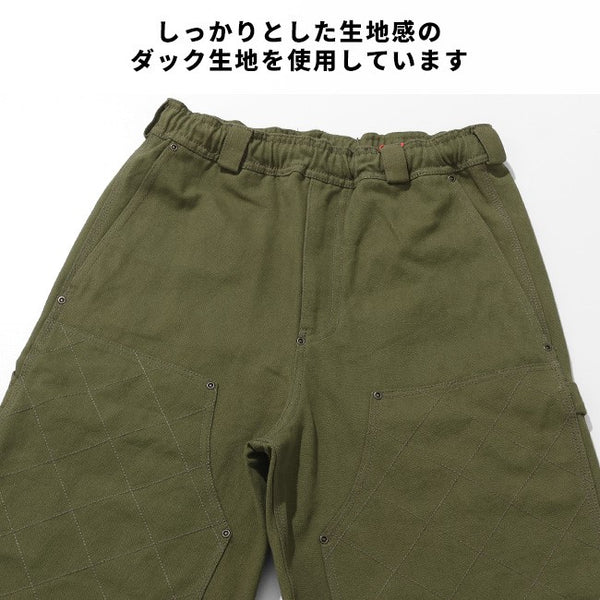 KRIFF MAYER ( クリフメイヤー ) ヘビーデューティーダブルニーパンツ | MENS | メンズ | ロングパンツ | 2525128 | ボトムス | ダック生地 | ワークパンツ | アウトドア | キャンプ | レジャー | くりふめいやー
