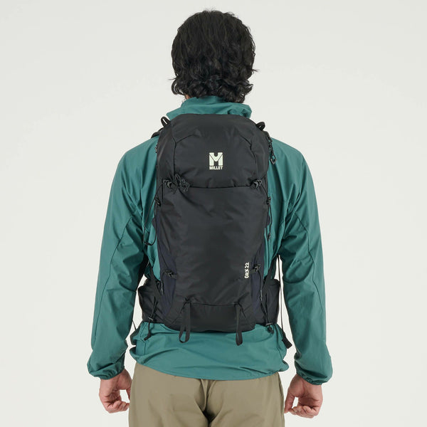 MILLET ( ミレー ) GRX 22 | リュックサック | バックパック | 大きめ | 登山 | ハイキング | 軽い | 軽量 | バッグ | 高重心 | 通気性 | フィット感 | トレッキング | トレッキングリュック | MIS01303-N0247 | MIS01303-N3170 | みれー
