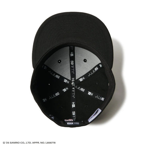 NEW ERA ( ニューエラ ) 59FIFTY HELLO KITTY キャップ ブラック | キャップ | 帽子 | ハローキティ | キティちゃん | キティ | 14348625 | ユニセックス | 日よけ | ポリエステル | にゅーえら | コラボ