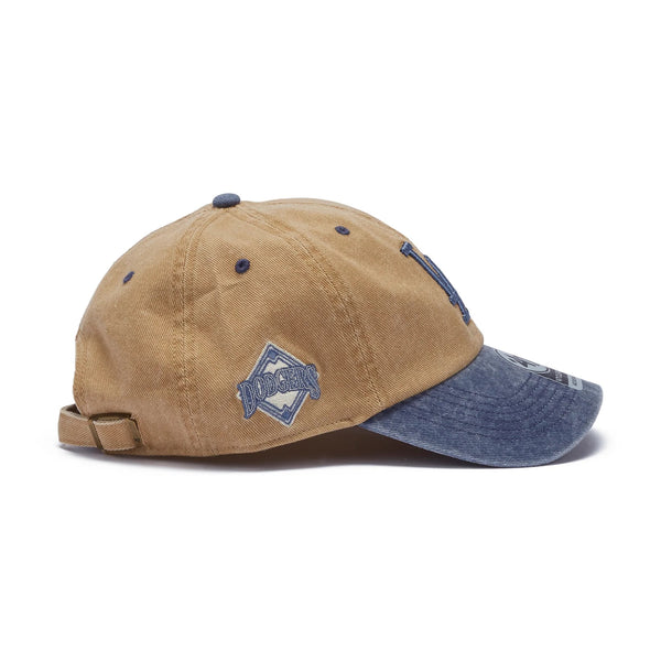 ’47 ( フォーティーセブン ) ’47クリーンナップ ロサンゼルス・ドジャース Eldin カーキ × ネイビー | 帽子 | キャップ | オシャレ | コットン | お出かけ | レジャー | キャンプ | 日よけ | 紫外線対策 | 14858326