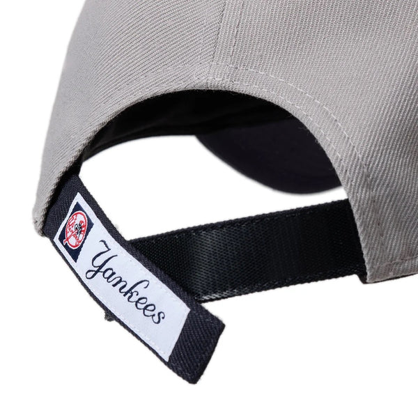NEW ERA ( ニューエラ ) 9FORTY 2-Tone Woven Label ニューヨーク・ヤンキース グレー ネイビーバイザー | 帽子 | キャップ | 日よけ | 14667828 | にゅーえら | アウトドア | キャンプ | レジャー | お出かけ | オシャレ