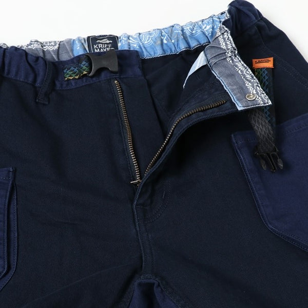 KRIFF MAYER ( クリフメイヤー ) キャンプパンツ | MENS | メンズ | 1844007 | ロングパンツ | ボトムス | アウトドア | キャンプ | レジャー | ビッグツールポケット | ポケット | 大きめ | ゆったり | くりふめいやー
