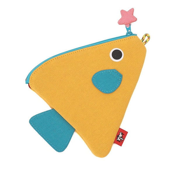 CHUMS ( チャムス ) トライアングルトロピカルフィッシュポーチ | ポーチ | 小物入れ | 熱帯魚 | モチーフ | カラフル | 可愛い | 目立つ | アウトドア | 旅行 | レジャー | お出かけ | キャンプ | スウェット | コインケース | 小銭入れ | CH60-4056 | ちゃむす