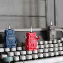 DULTON ( ダルトン ) TOOL KEY CHAIN ROBOT ツール キー チェーン ロボット | ドライバー | 携帯サイズ | ミニ | LEDライト | プラスドライバー | ミニドライバー | 可愛い | K825-1064 | キーホルダー | だるとん