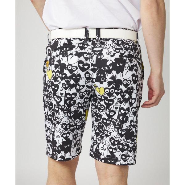 LOUDMOUTH ( ラウドマウス ) メンズ ECOベントメッシュ 柄ショートパンツ | ハーフパンツ | パンツ | ゴルフ | ウェア | ゴルフウェア | 派手 | 吸汗速乾 | UV | 接触冷感 | 遮熱 | ストレッチ | 765303