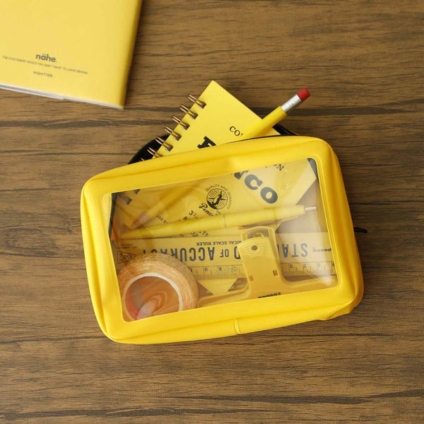 HIGHTIDE ( ハイタイド ) パッキングポーチ S | ポーチ | 透明窓 | シンプル | アウトドア | 旅行 | キャンプ | レジャー | 収納 | 小物入れ | 化粧ポーチ | ネーエ | プレゼント | ギフト | GB247 | はいたいど | PVC