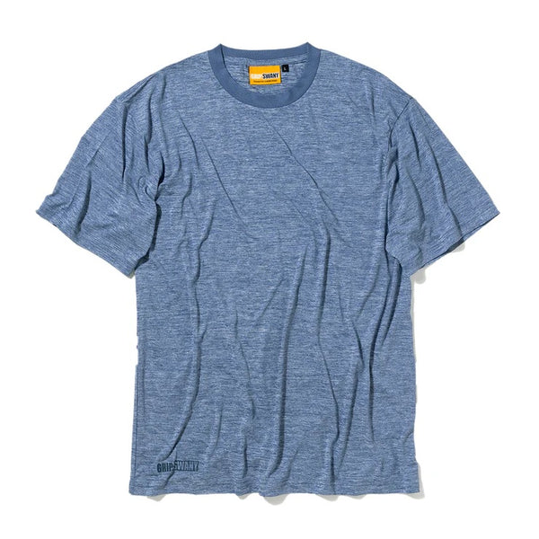 GRIP SWANY ( グリップスワニー ) 【 GSMCT0014 】 BOX LOGO DRY S/S TEE | シャツ | Tシャツ | 半袖 | 半袖Tシャツ | 半袖シャツ | シンプル | UVカット | 速乾 | バックプリント | ランニング | キャンプ | ジム | 使いやすい | アウトドア | レジャー | ぐりっぷすわにー