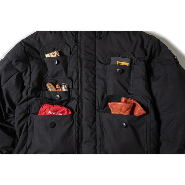 GRIP SWANY ( グリップスワニー ) 【 GSJ-96 】 GS DOWN JACKET 6.0 ジャケット | アウター | アウトドア | キャンプ | アパレル | 冬服 | ダウン | コットン | ポケット | 大小 | 収納