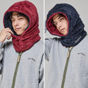 KRIFF MAYER ( クリフメイヤー ) ニンジャりん フード型 ボリューム ネックウォーマー | MENS | LADYS | KIDS | J2527845 | メンズ | レディース | キッズ | ユニセックス | 防寒 | 暖かい | 寒さ対策 | 通学 | オシャレ | 2way | マフラー | ボア | リバーシブル