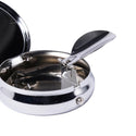 DULTON ( ダルトン ) PORTABLE ASHTRAY ポータブル アッシュトレイ | 携帯灰皿 | オシャレ | 可愛い | アイアン | クロームメッキ | 車 | リング付 | K655-757 | だるとん | 灰皿