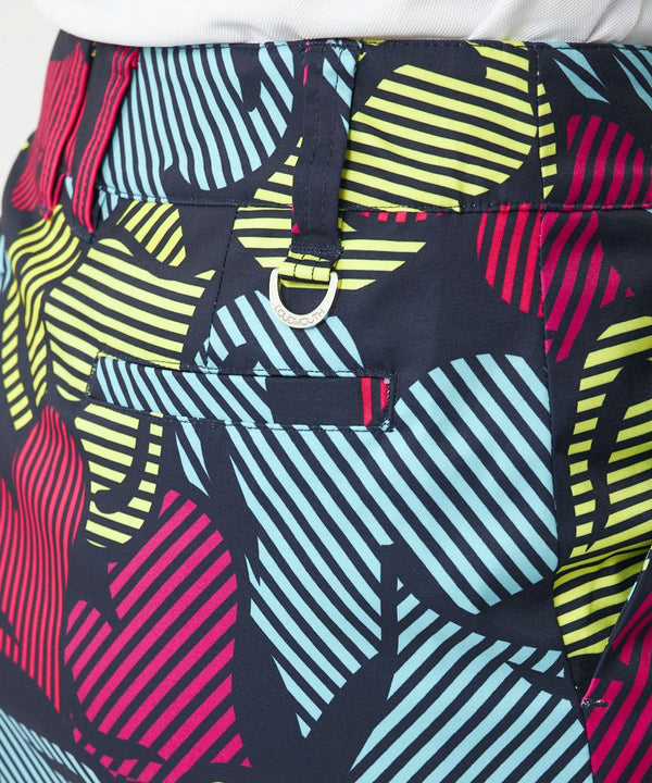 【 SALE 】 LOUDMOUTH ( ラウドマウス ) レディース ストレッチツイル 柄スカート | ゴルフ | スカート | 動きやすい | 764355 | 派手 | らうどまうす | 接触冷感 | 夏