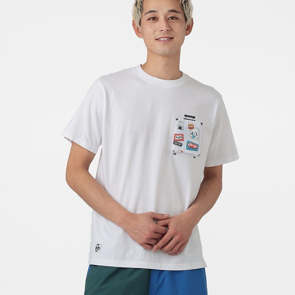 CHUMS ( チャムス ) ブービーロストシティトリップポケットTシャツ | 半袖 | Tシャツ | 半袖Tシャツ | ウェア | 夏服 | アパレル | トップス | オシャレ | バックプリント | コットン | 耐久性 | 型くずれしにくい | CH01-2739 | ちゃむす