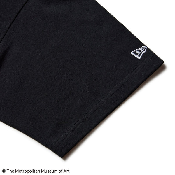 NEW ERA ( ニューエラ ) 半袖 オーバーサイズド コットン Tシャツ The Met ブラック | シャツ | 半袖Tシャツ | 黒色 | にゅーえら | 14457270 | ユニセックス | ゆとり | コットン | 夏服 | バックプリント | カジュアル