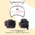 Nu-i ( ヌーイ ) ドッグ キャリア ラージ ( Nブラック ) 犬 ペット用品 ペットキャリー ドッグキャリー 犬用キャリーバッグ ショルダー 犬用持ち運びバッグ ショルダーキャリー ペットバッグ 犬用バッグ 愛犬 通院 病院 旅行 規制 お出かけ 抱っこキャリー ドッグキャリア