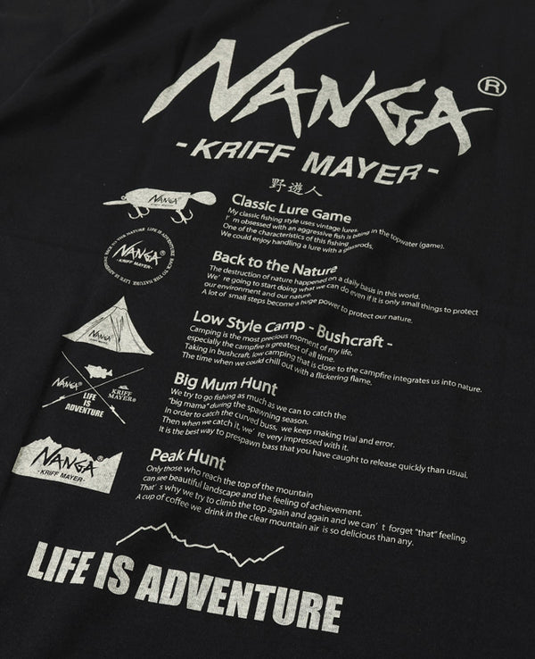 KRIFF MAYER（クリフメイヤー）NANGAコラボT(ツアー) MENS （2259901）