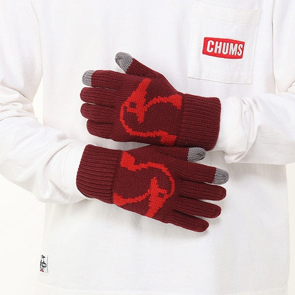 CHUMS ( チャムス ) ビッグブービーニットグローブ | 手袋 | 冬 | 通勤 | 通学 | グローブ | ニット | ニット手袋 | ユニセックス | メンズ | レディース | ギフト | プレゼント | ちゃむす | CH09-1365
