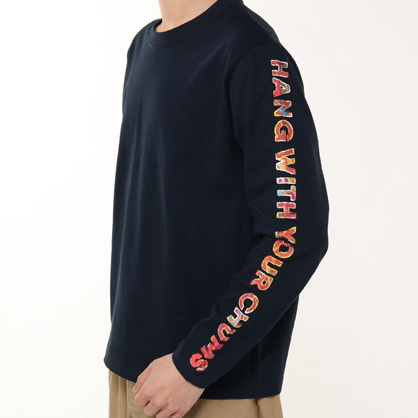 【 SALE 】CHUMS ( チャムス ) アンチバグブレックファーストロングスリーブTシャツ | ロンT | ロングTシャツ | Tシャツ | 長袖シャツ | 長袖 | トップス | ウェア | アパレル | CH01-2506 | ペルメトリン | 虫よけ | バックプリント | ちゃむす