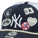 '47 ( フォーティーセブン ) '47 ヒッチ LC ニューヨーク・ヤンキース TRENDY TEAM ネイビー | 帽子 | キャップ | 派手 | オシャレ | サイズ調整 | 日よけ | アウトドア | お出かけ | 快適 | 涼しい | レトロ | 14920328 | ふぉーてぃーせぶん