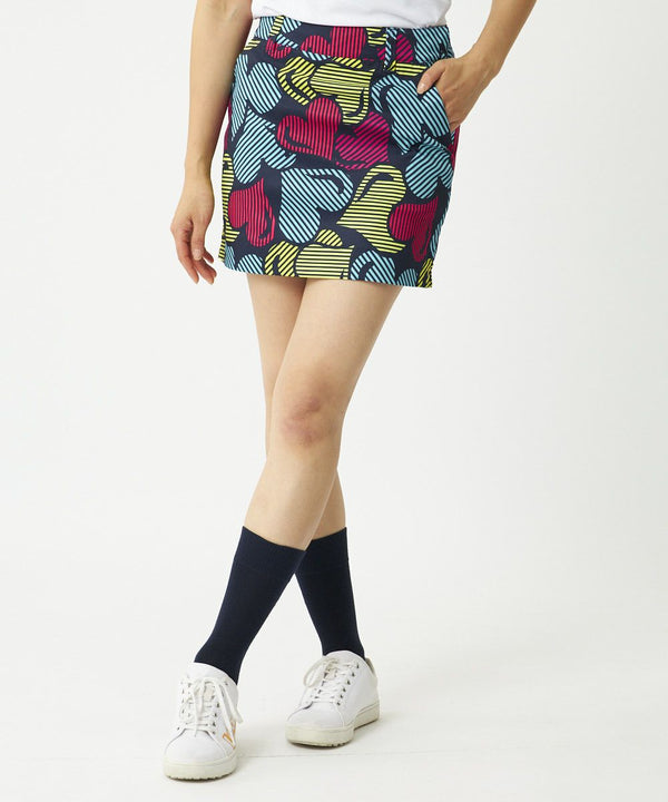 【 SALE 】 LOUDMOUTH ( ラウドマウス ) レディース ストレッチツイル 柄スカート | ゴルフ | スカート | 動きやすい | 764355 | 派手 | らうどまうす | 接触冷感 | 夏