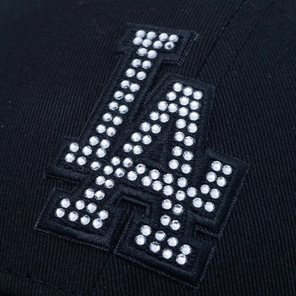 NEW ERA ( ニューエラ ) 9FORTY Rhinestone ロサンゼルス ・ ドジャース | 帽子 | キャップ | 日よけ | ユニセックス | サイズ調整 | コットン | クロスストラップ | 14523109 | 14523110
