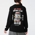 CHUMS ( チャムス ) アカアシサカバブラッシュドロングスリーブTシャツ 長袖Tシャツ ロンT メンズ レディース オーバーサイズ カジュアル アウトドア キャンプ トップス コットン 綿100% ブービーバード アカアシサカバ 秋冬 春 トレーナー