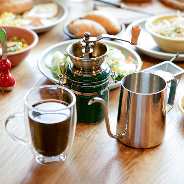 DULTON ( ダルトン ) COFFEE MILL "TERRA" FOREST GREEN コーヒー ミル "テラ" | ミル | リラックス | コーヒー | 珈琲 | アウトドア | キャンプ | 自宅 | プレゼント | ギフト | ダイニング | 組立 | だるとん | A715-888FGN