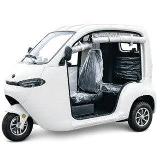EQV PICNIC ピクニック 3人乗り 電動バイク 電動トゥクトゥク 電動三輪バイク EVバイク ミニEV 3輪 電動スクーター マイクロモビリティ 普通免許 AT限定可 車検不要 車庫証明不要 ヘルメット不要 2000W 72V 75Ah リン酸鉄リチウム