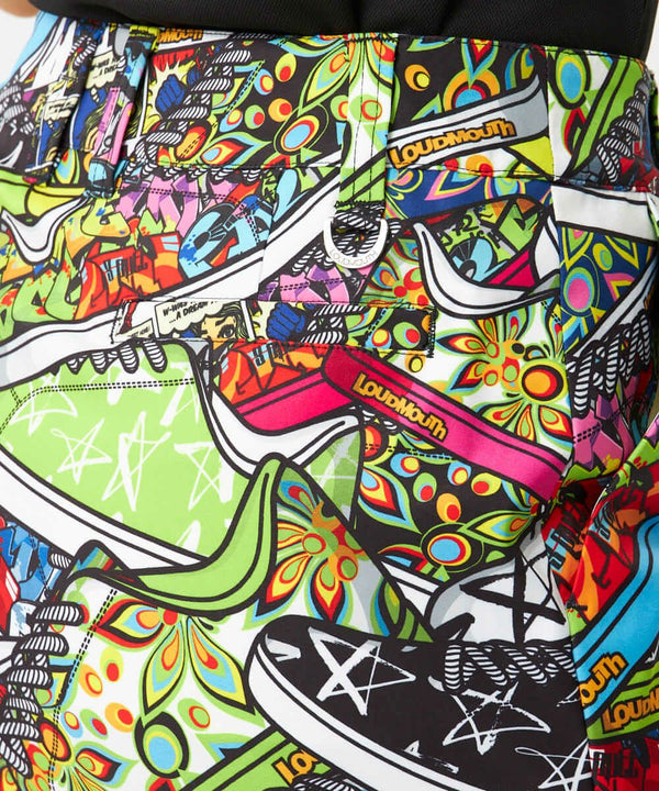 【 SALE 】 LOUDMOUTH ( ラウドマウス ) レディース ストレッチツイル 柄スカート | ゴルフ | スカート | 動きやすい | 764355 | 派手 | らうどまうす | 接触冷感 | 夏