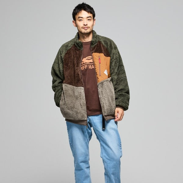 KRIFF MAYER ( クリフメイヤー ) ひっくりスタンドジャケット | MENS | 2514404 | リバーシブル | 防寒 | ジャケット | アウター | 冬服 | 羽織り | アウトドア | キャンプ | レジャー | お出かけ | ボア | フリース | 暖かい | 2514404 | くりふめいやー