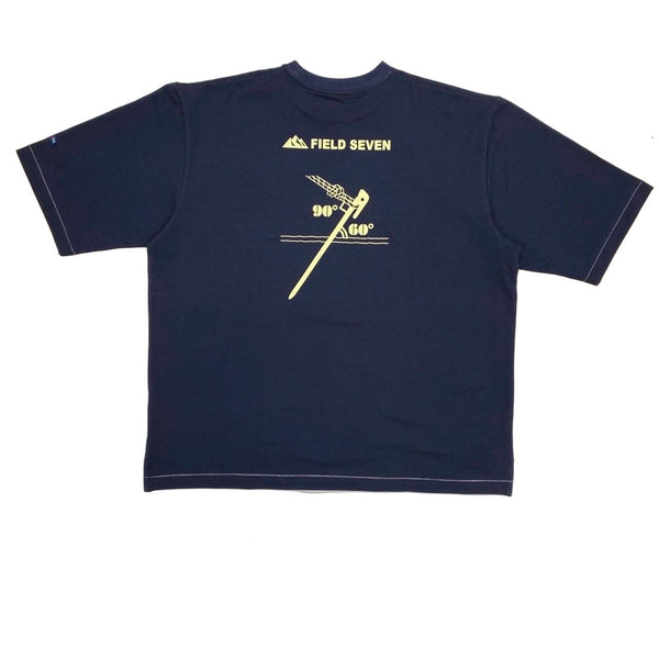 LITTLE RISE × FIELD SEVEN ( リトルライズ × フィールドセブン ) ぺぐT | 半袖 | Tシャツ | バックプリント | アウトドア | キャンプ | お洒落 | トップス | アパレル | ペグ | オリジナル