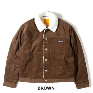 GRIP SWANY ( グリップスワニー ) 【 GSMJ-059 】 SHERPA TRUCKER JACKET | ジャケット | アウター | 冬 | 防寒 | シンプル | 暖かい | オシャレ | コットン | コーデュロイ | ユニセックス | メンズ | レディース | ボア | ウェア | ぐりっぷすわにー