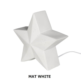 DULTON ( ダルトン ) PORCELAIN STAR LIGHT  ポーセリン スター ライト | 光る | ランプ | LED | 寝室 | 星 | 星型 | 置物 | インテリア | 可愛い | リビング | 玄関 | プレゼント | CMD-0910 | だるとん | クリスマス