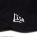 NEW ERA ( ニューエラ ) 9THIRTY The Met レザーストラップ ネイビー ブラックバイザー | 帽子 | キャップ | レザーストラップ | ユニセックス | コットン | 日よけ | オシャレ | 14457362 | にゅーえら | コラボ