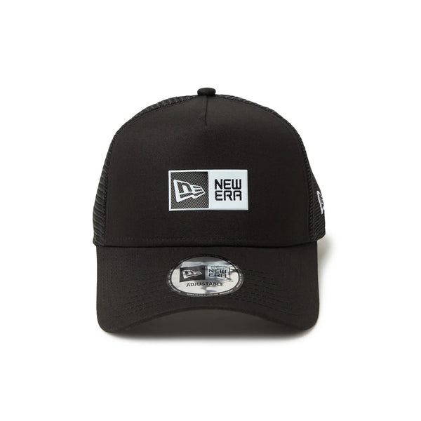 NEW ERA ( ニューエラ ) 9FORTY A-Frame トラッカー Box Logo TPUロゴ | 帽子 | キャップ | 日よけ | アウトドア | キャンプ | ユニセックス | メッシュ | スナップバック | サイズ調整 | ロゴ | にゅーえら