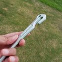【 SALE 】 SALTA HIKE ( サルタハイク ) BITE STAKE | アーク形状 | 高性能 | 鍛造ペグ | 単品 | ペグ | アウトドア | キャンプ | 弓形 | 機能美 | かっこいい | プレゼント | ギフト | さるたはいく