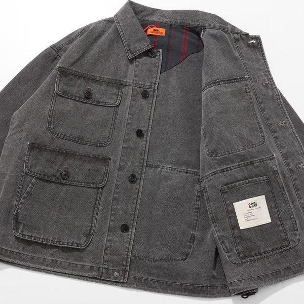 KRIFF MAYER ( クリフメイヤー ) マルチポケット森林ジャケット | MENS | 2535101 | メンズ | ジャケット | 春 | シンプル | ポケット | ヴィンテージ | アウター | オシャレ | くりふめいやー | レジャー | お出かけ | アウトドア | カジュアル