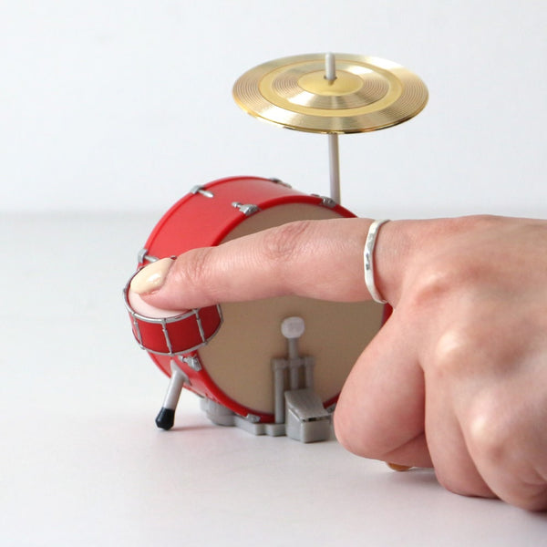 DETAIL ( ディテール ) Toy & Book "Drum Kit" トイ&ブック ” ドラムキット " ドラムセットがモチーフのトイ | 置物 | ミニチュア | ドラムロール | 3740BDK | でぃてーる