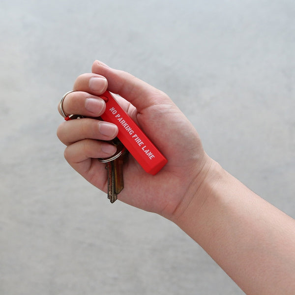 DETAIL ( ディテール ) Parking Curb Keyring パーキングカーブ キーリング | PC台になるキーホルダー | キーホルダー | フローティングキーホルダー | 水に浮く | 可愛い | グレー | イエロー | レッド | グリーン | H0078 | でぃてーる