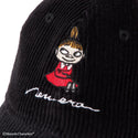 NEW ERA ( ニューエラ ) 9TWENTY Moomin ムーミン リトルミイ 15154849 コーデュロイ キャップ 帽子 ブラック レディース メンズ 8W Corduroy コラボ おしゃれ カジュアル 秋冬 ユニセックス