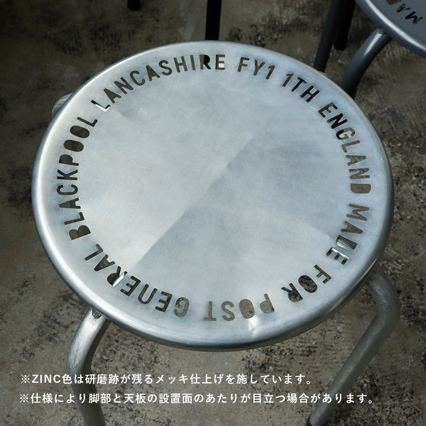 POST GENERAL ( ポストジェネラル ) STACKABLE METAL STOOL / スタッカブルメタルスツール | 椅子 | スツール | シンプル | マットカラー | 耐荷重80kg | インテリア | いす