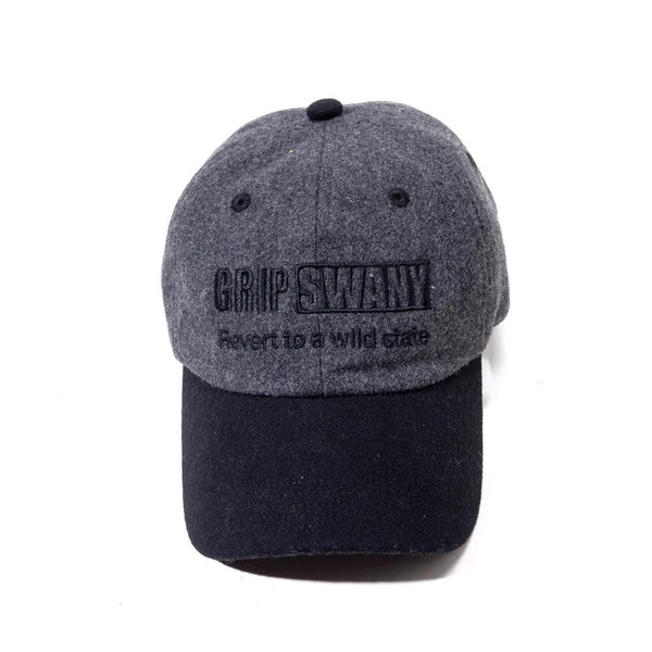 GRIP SWANY ( グリップスワニー ) 【 GSUA-093 】 WOOL FLANNEL CAP | 帽子 | キャップ | オシャレ | 秋 | 冬 | ウール | シンプル | ベースボールキャップ | スタンダード | アウトドア | レジャー | お出かけ | 日よけ | ぐりっぷすわにー